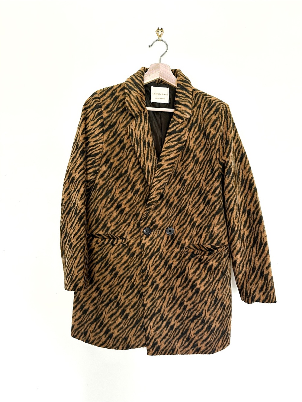 La petite étoile Tiger Print Coat